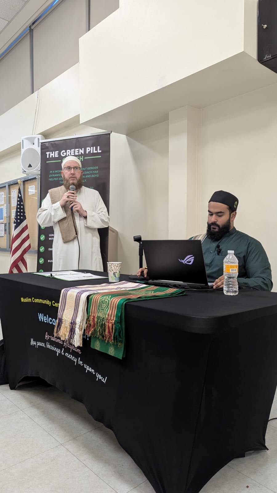 Community talk — Green Pill introduced in public