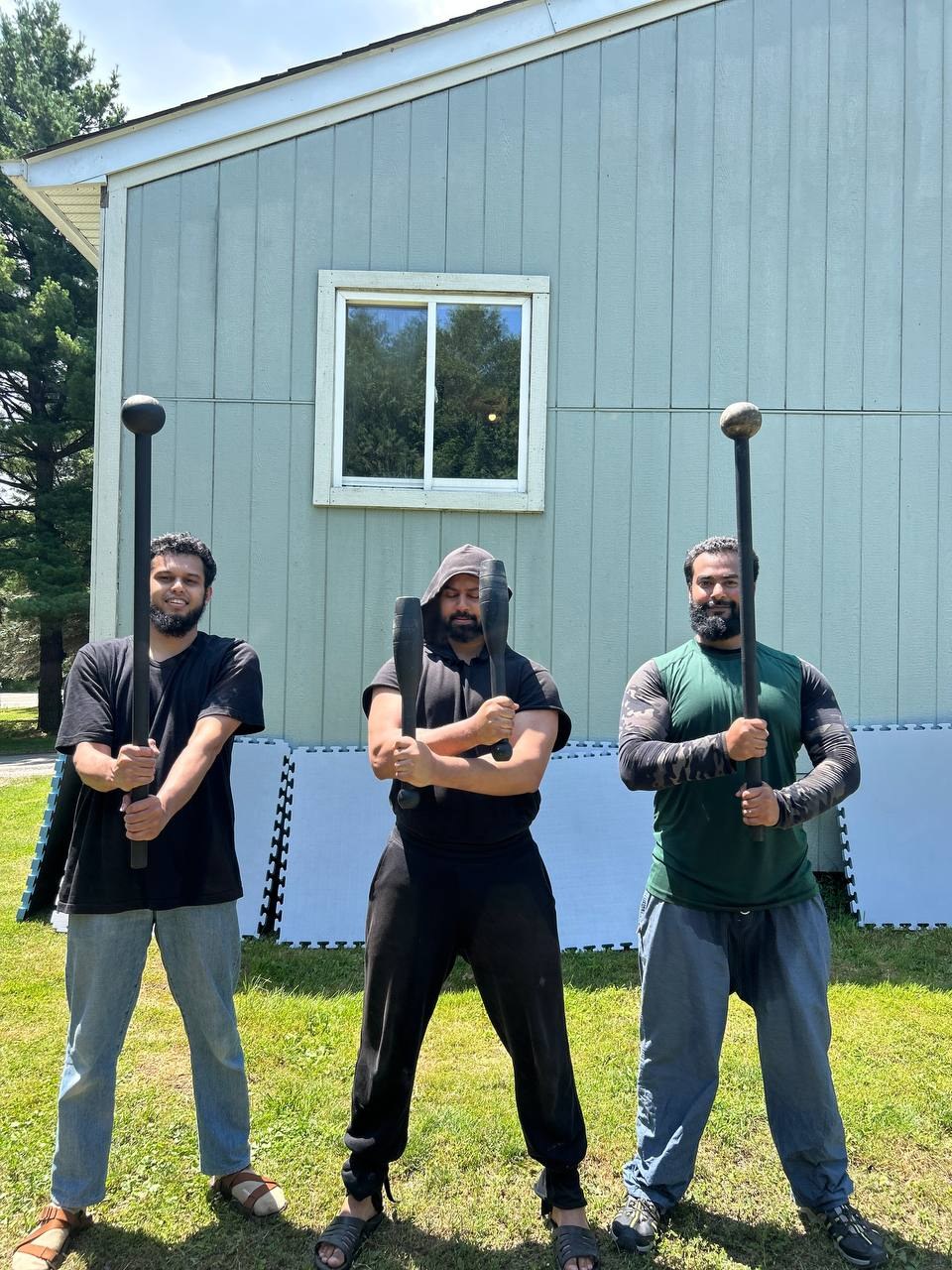 Mace and club training — mastery embodied outdoors