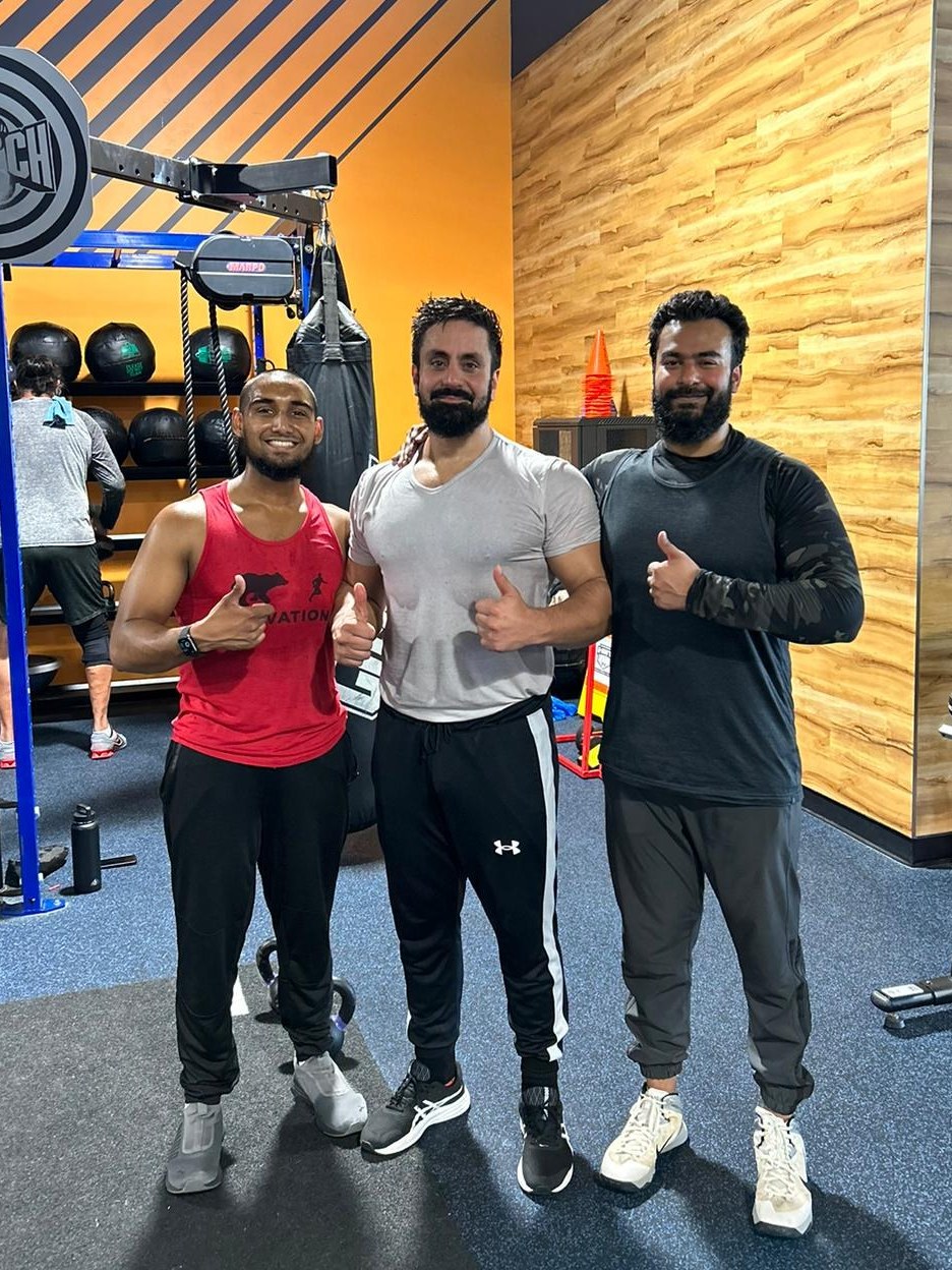 Training partners — suhbah in the gym